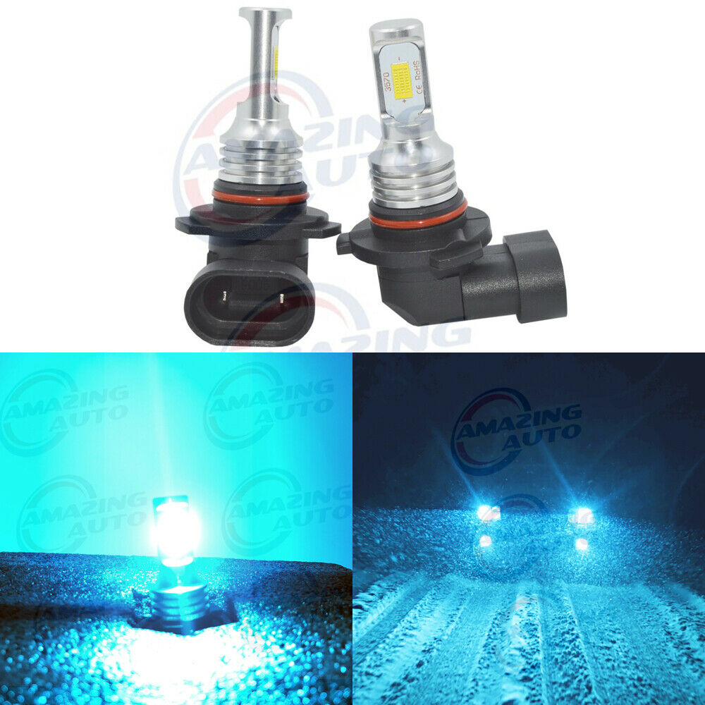 labwork 35W 9005 HB3 LED Headlight Bulb Kit High Beam 4000LM 8000K Ice Blue Pair Lab Work Auto