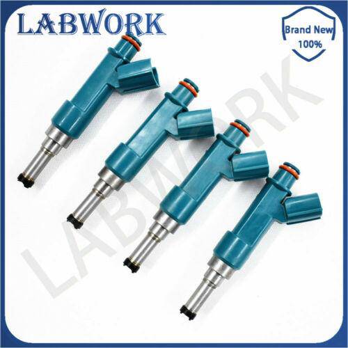 labwork 4 Pcs Fuel Injectors For 2010-2011 Toyota Prius Lexus CT200h 23250-37020 Lab Work Auto