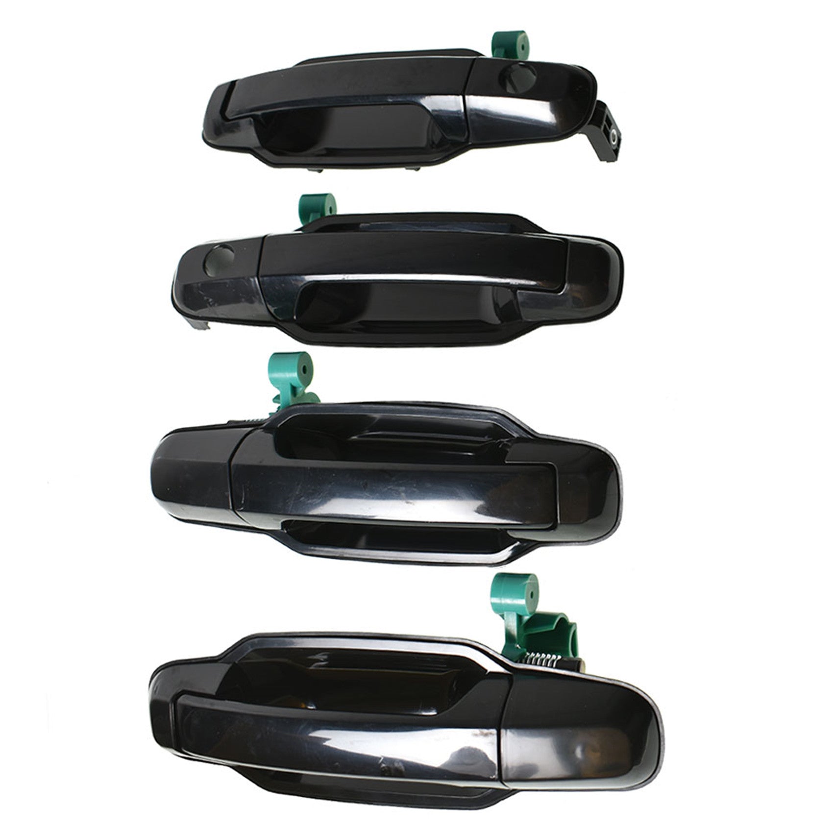 labwork 4Pcs Exterior Outside Outer Door Handle Front and Rear Left and Right Side Driver and Passenger Side Replacement for 2003-2009 Kia Sorento EX Lab Work Auto