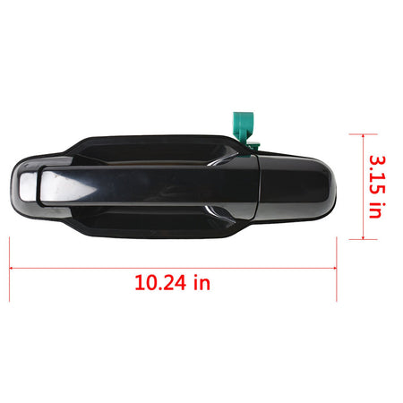 labwork 4Pcs Exterior Outside Outer Door Handle Front and Rear Left and Right Side Driver and Passenger Side Replacement for 2003-2009 Kia Sorento EX Lab Work Auto
