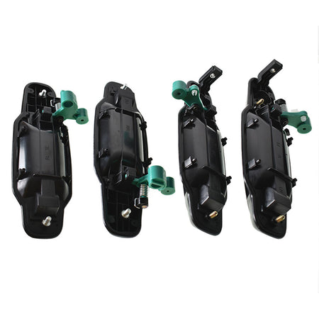 labwork 4Pcs Exterior Outside Outer Door Handle Front and Rear Left and Right Side Driver and Passenger Side Replacement for 2003-2009 Kia Sorento EX Lab Work Auto