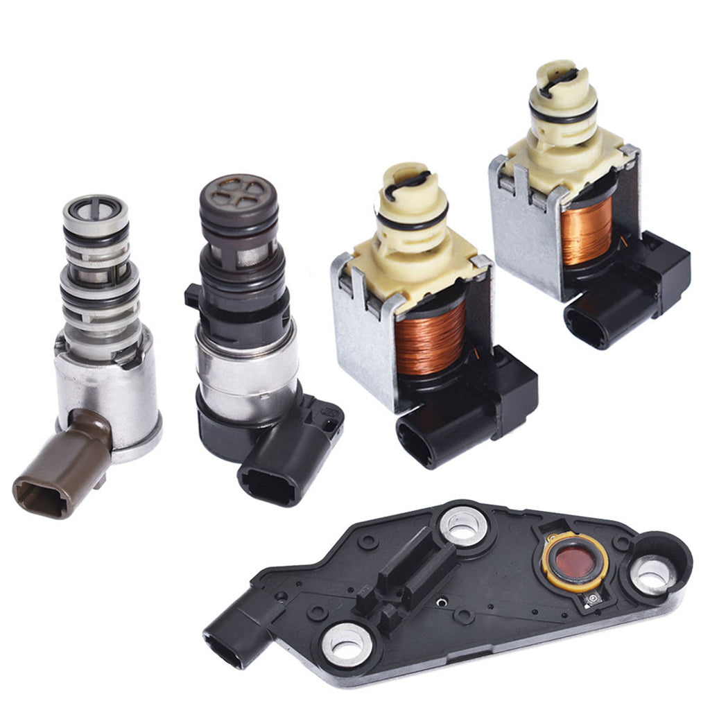 labwork 4T65E Transmission Solenoid Kit Set Replacement for GM Volvo Buick Chevrolet Pontiac 1997-2002 Lab Work Auto