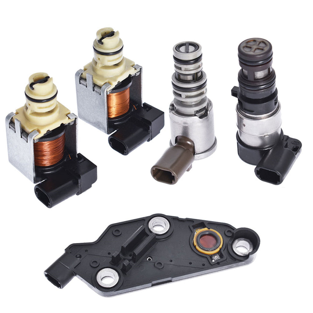 labwork 4T65E Transmission Solenoid Kit Set Replacement for GM Volvo Buick Chevrolet Pontiac 1997-2002 Lab Work Auto