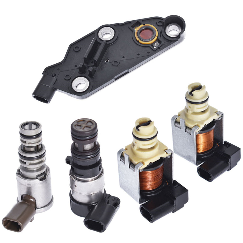 labwork 4T65E Transmission Solenoid Kit Set Replacement for GM Volvo Buick Chevrolet Pontiac 1997-2002 Lab Work Auto