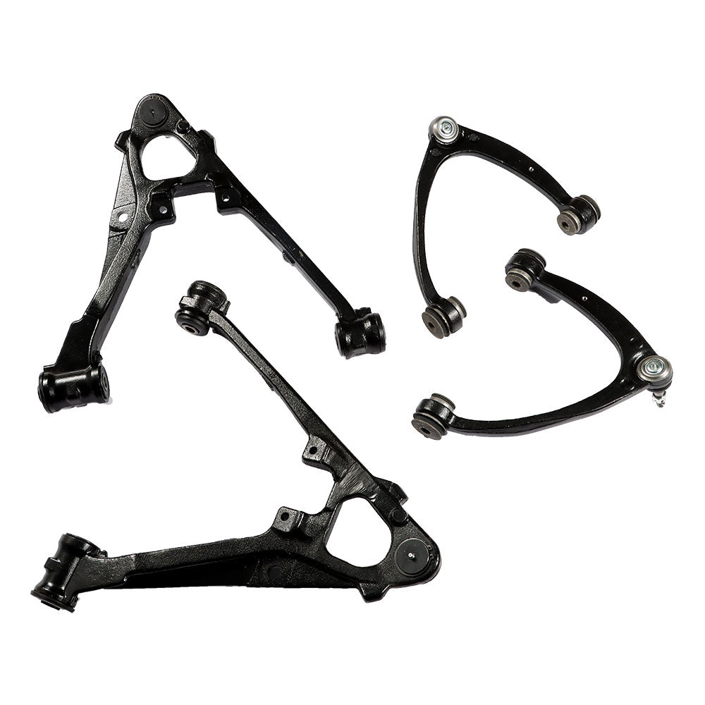 labwork 4pc Front Upper Lower Control Arms Kit for Chevy Silverado GMC Sierra 1500 Lab Work Auto