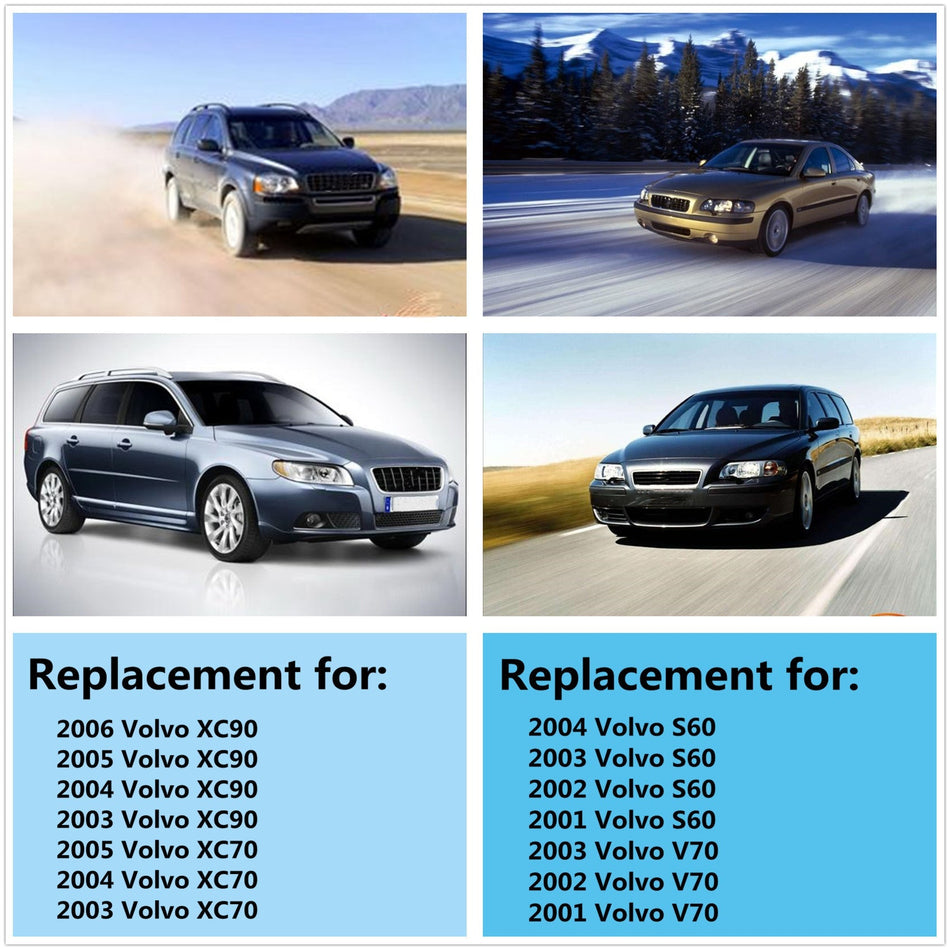 labwork 5PCS Engine Motor Mount Torque Rod Stabilizer Kit Replacement for Volvo V70 XC90 XC70 S60 30680750 Lab Work Auto