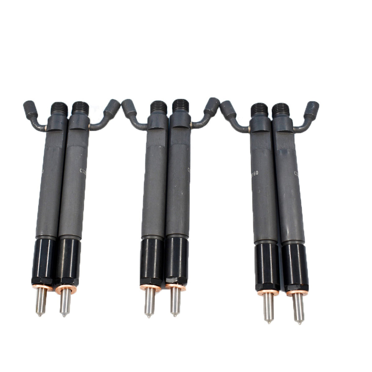 labwork 6 Pcs Fuel Injector For CUMMINS C8.3L 6C 6CT 6CTA 6CTAA C3283160 3283160 Lab Work Auto
