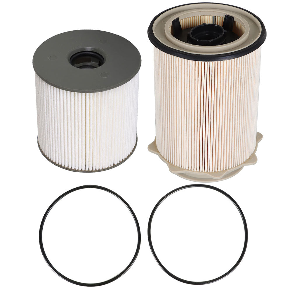 labwork 68436631AA Diesel Fuel Filter Set  For 2019-2022 Dodge Ram 6.7L 2500 3500 4500 Lab Work Auto