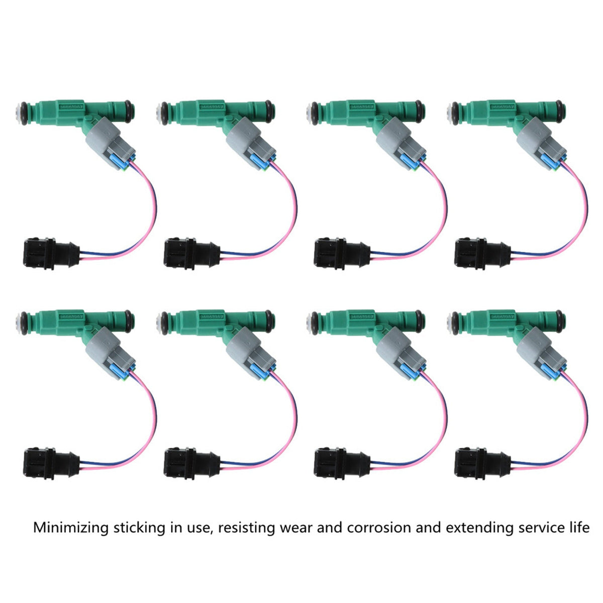 labwork 8 PCs Fuel Injectors Nozzle Replacement for Dodge Dakota Durango Ram 1500/2500/3500 0280155789 Lab Work Auto