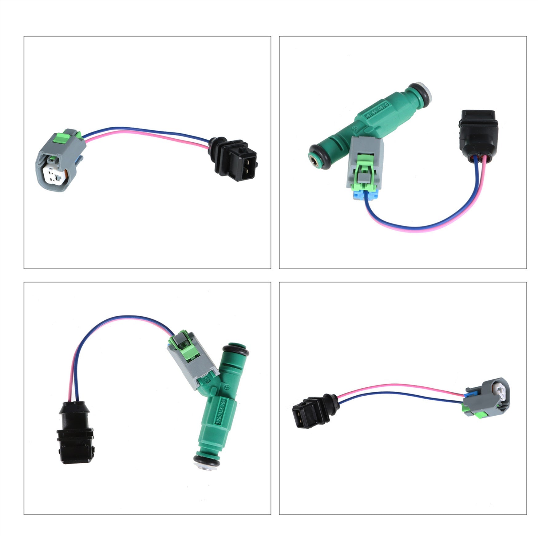 labwork 8 PCs Fuel Injectors Nozzle Replacement for Dodge Dakota Durango Ram 1500/2500/3500 0280155789 Lab Work Auto