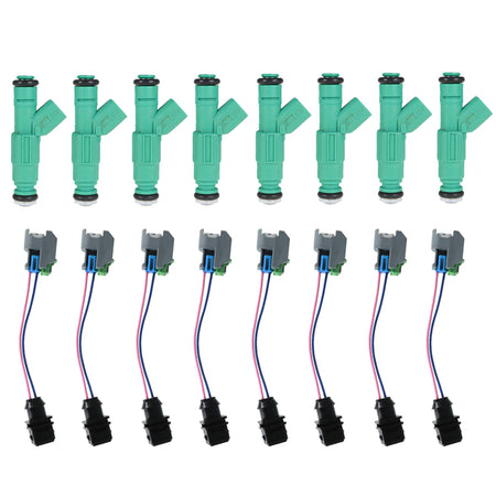 labwork 8 PCs Fuel Injectors Nozzle Replacement for Dodge Dakota Durango Ram 1500/2500/3500 0280155789 Lab Work Auto