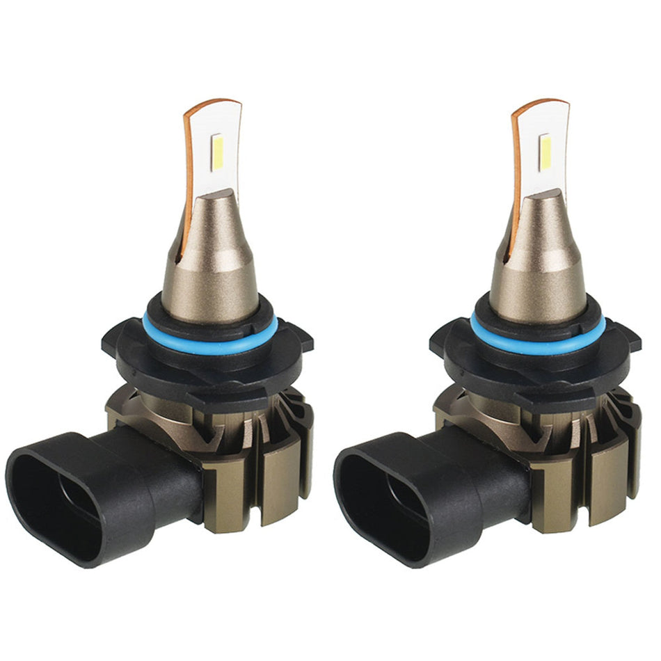 labwork 9006 HB4 2 PCS LED Bulb Conversion Kit IP67 Waterproof 6000K White 360-degree Illumination 3000LM/Pair Lab Work Auto