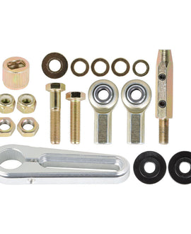labwork Adjustable Transmisson Column Shift Linkage Kit For GM 350 700R4 4L60E 4L80E LS