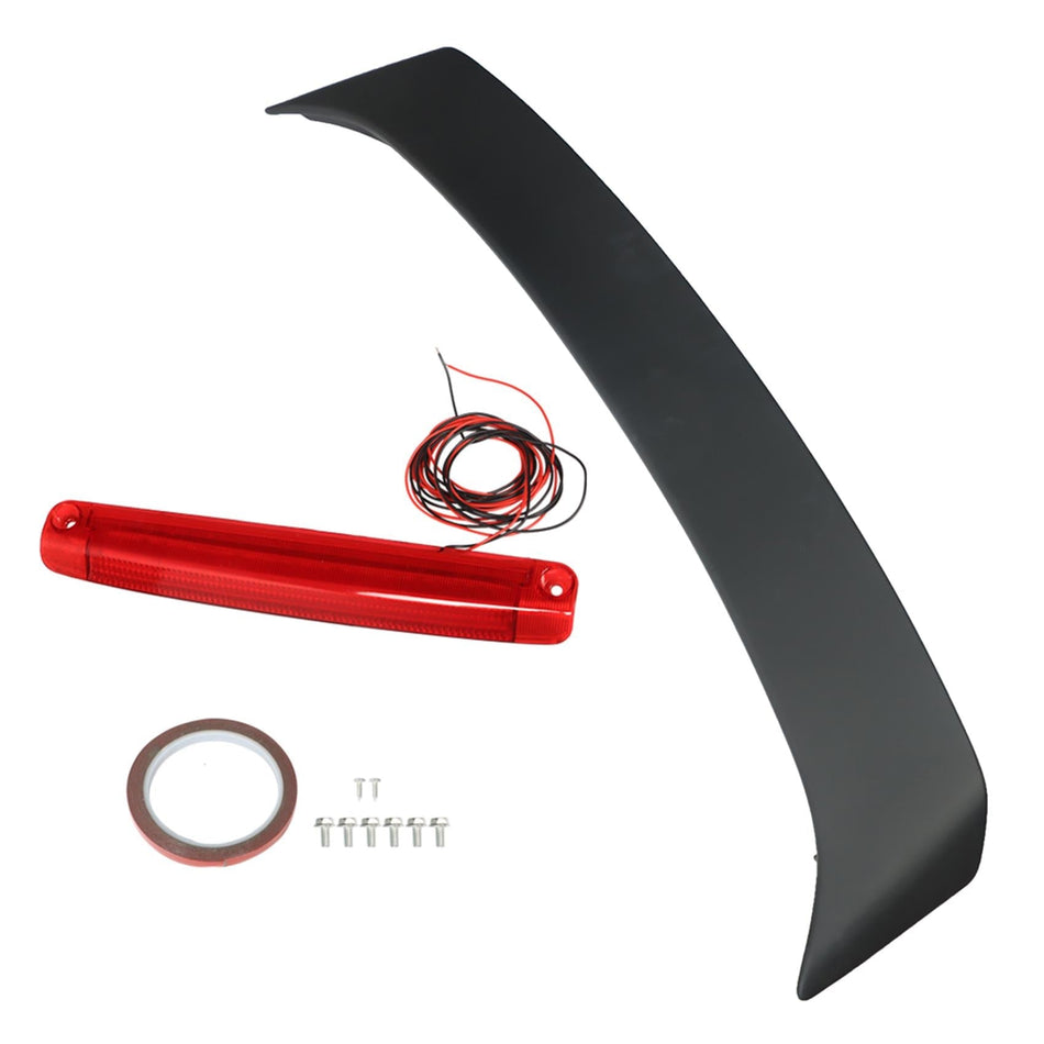 labwork Automobile Rear Spoiler Replacement for 2009 2010 2011 2012 2013 Toyota Corolla Factory Style Spoiler W/led Primer Lab Work Auto