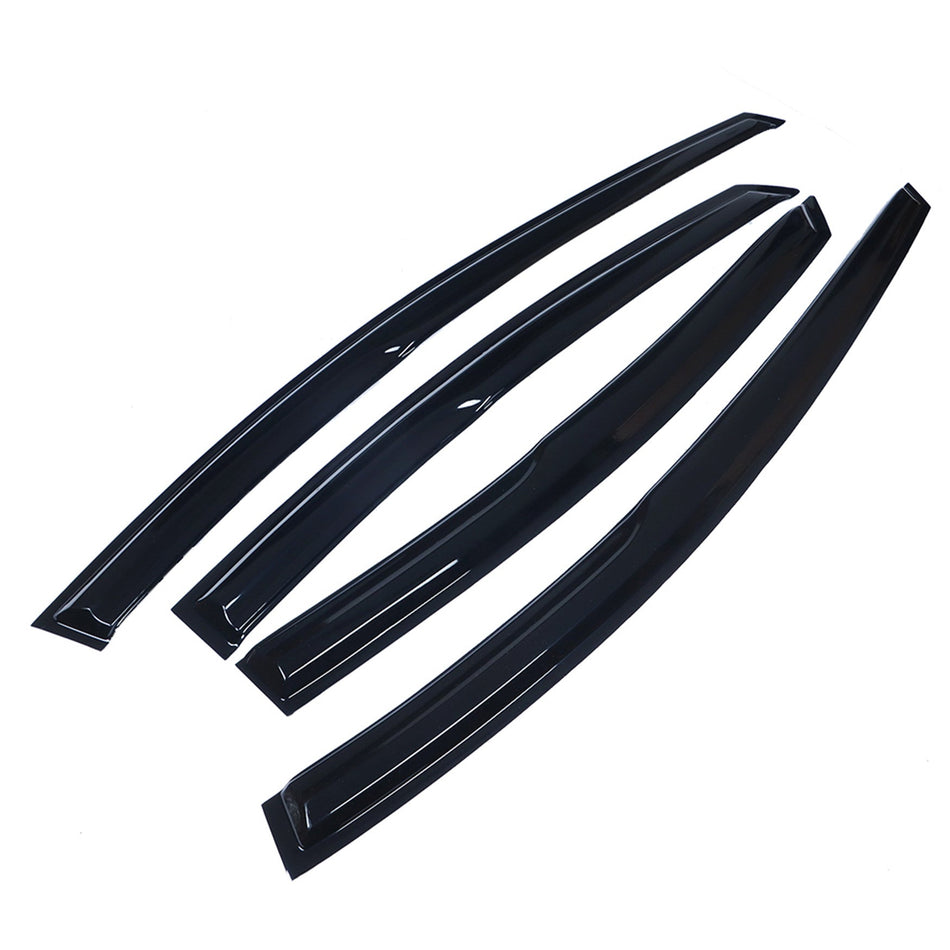 labwork Black 4 Pieces Window Vent Visors Shade Sun Rain Wind Guards Replacement for 2011 2012 2013 2014 2015 2016 Hyundai Elantra 4 Door Sedan Lab Work Auto