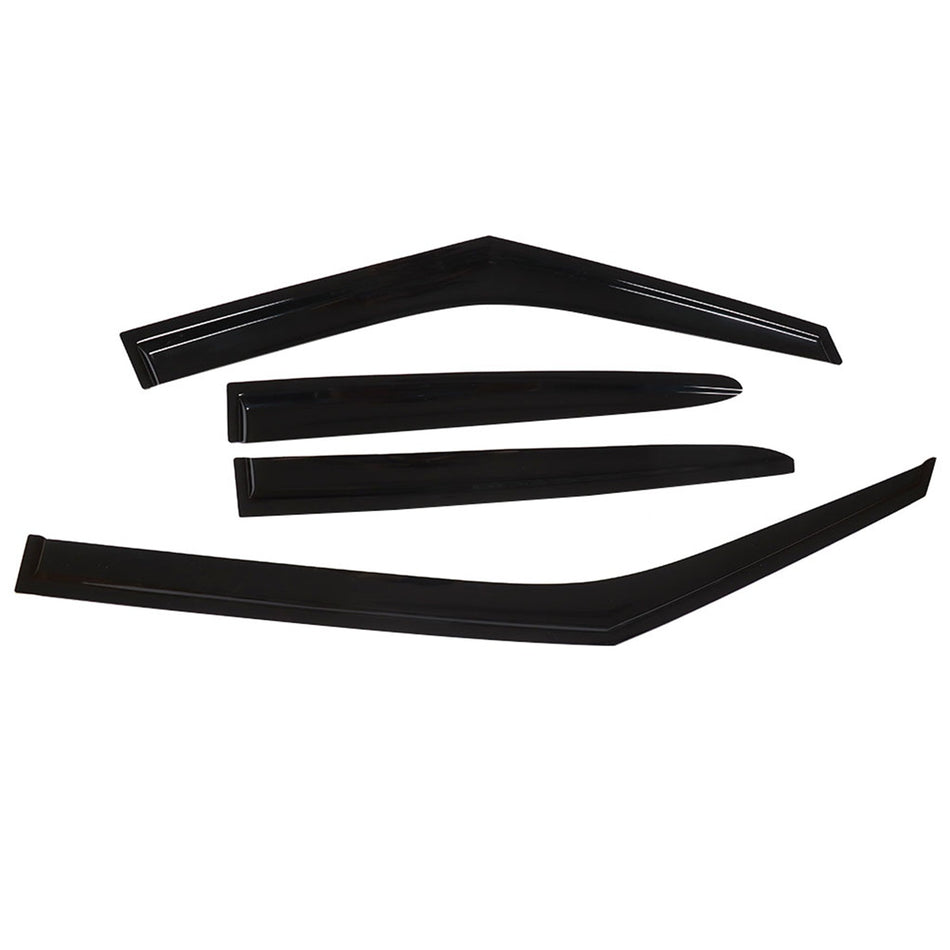 labwork Black 4 Pieces Window Vent Visors Shade Sun Rain Wind Guards Replacement for Hyundai Veloster 2011 2012 2013 2014 2015 2016 2017 Lab Work Auto