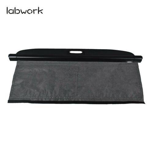 labwork Black Cargo Cover For Smart ForTwo 2007-2014 1st  Anti-Theft Shield Lab Work Auto
