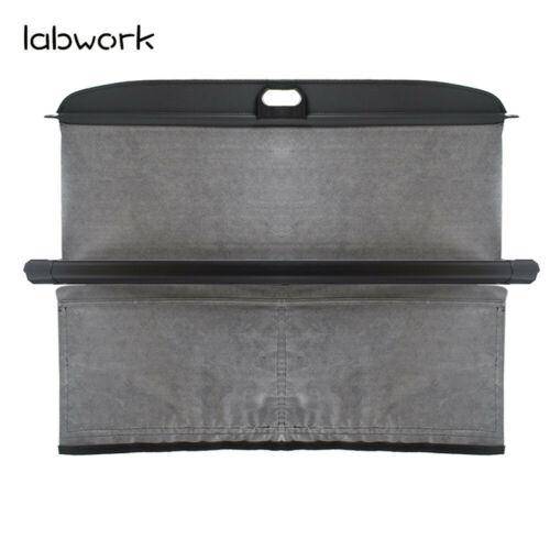 labwork Black Cargo Cover For Smart ForTwo 2007-2014 1st  Anti-Theft Shield Lab Work Auto