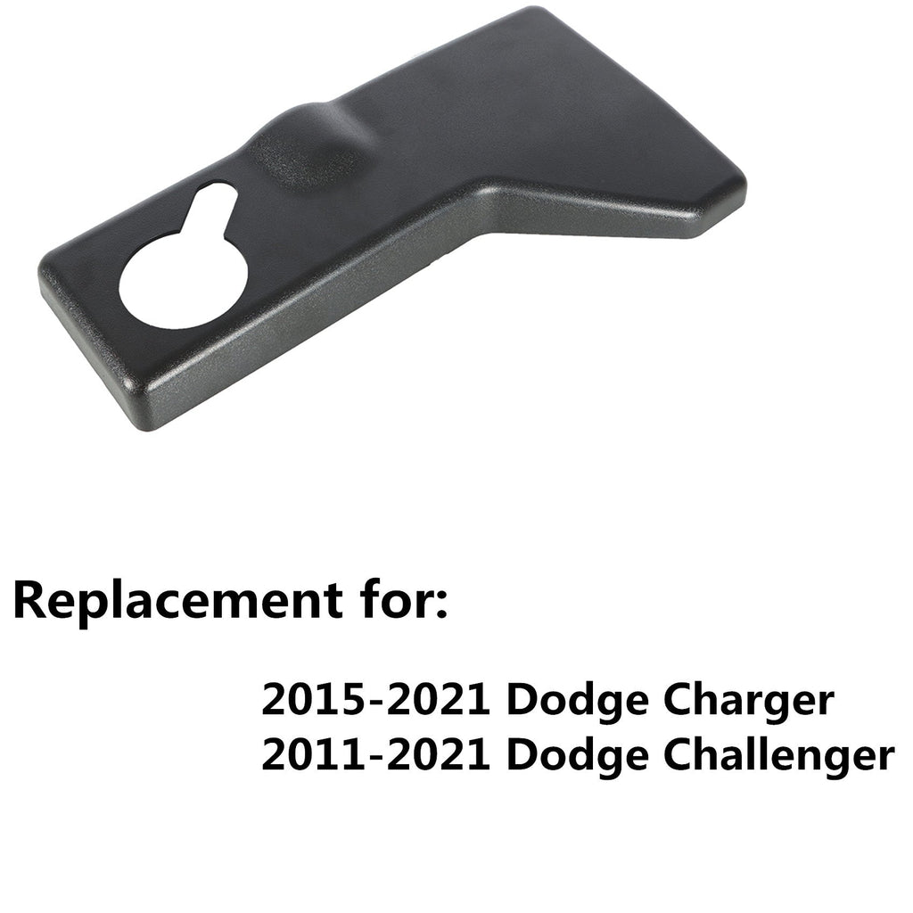 labwork Black Coolant Tank Cover Trim Replacement for 2015-2021 Dodge Charger 2011-2021 Dodge Challenger Lab Work Auto