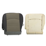 labwork Bottom Cloth Seat Cover+Seat Cushion Foam Pad For 09-12 Dodge Ram 1500