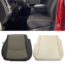 Load image into Gallery viewer, labwork Bottom Cloth Seat Cover+Seat Cushion Foam Pad For 09-12 Dodge Ram 1500 Lab Work Auto