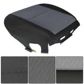 labwork Bottom Seat Cover Cloth For Chevy 07-14 Silverado 1500 2500 3500HD Black