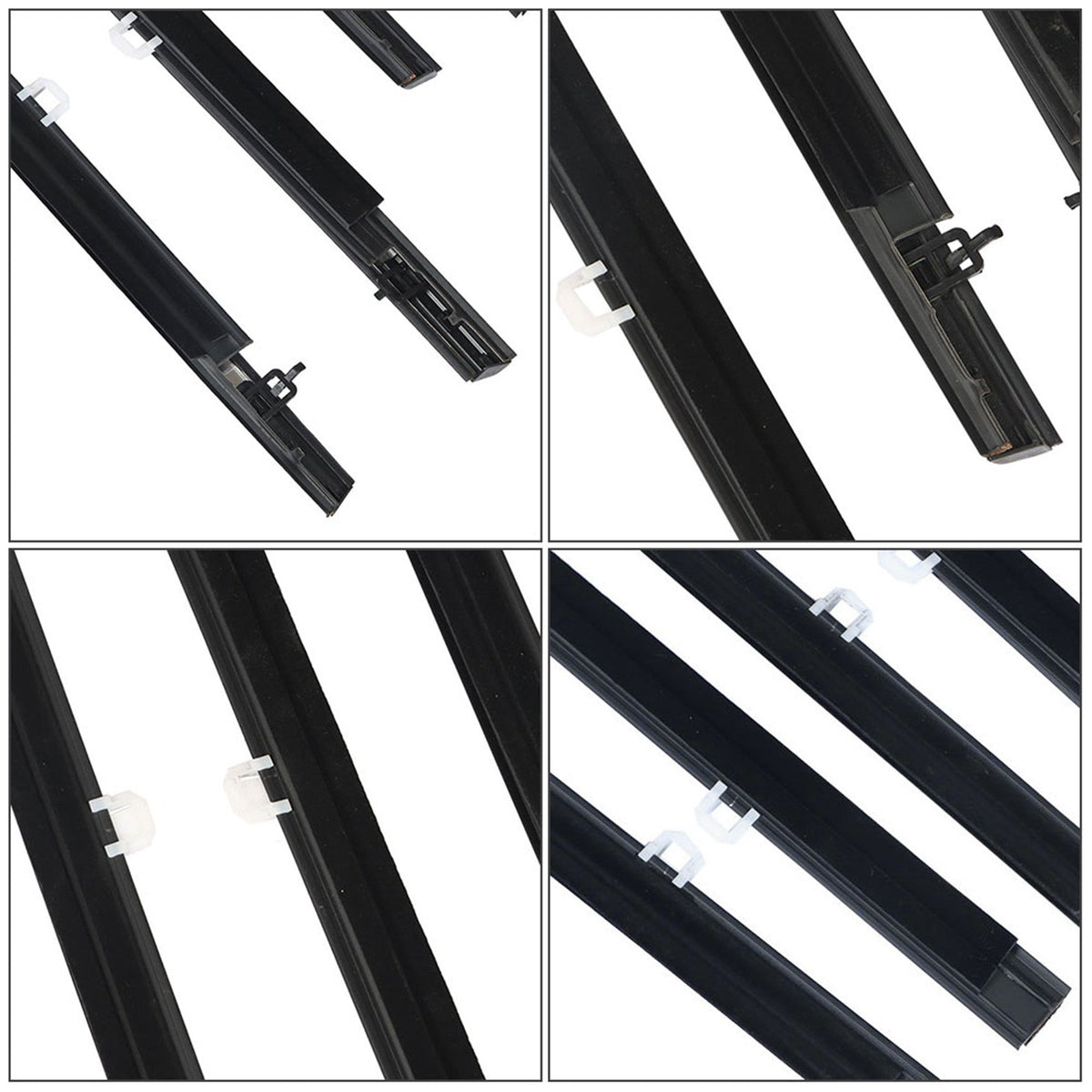 labwork Car Window Moulding Trim Seal Belt Weatherstrip Window Seal Replacement for Acura TSX 2009-2014 Chrome 4 Pieces 72410-TL0-003 72450-TL0-003 72910-TL0-003 72950-TL0-003 Lab Work Auto