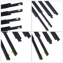 Load image into Gallery viewer, labwork Car Window Moulding Trim Seal Belt Weatherstrip Window Seal Replacement for Toyota Prius 2004-2009 Black 4 Pieces 75720-47010 75710-47010 75740-47010 75730-47010 Lab Work Auto