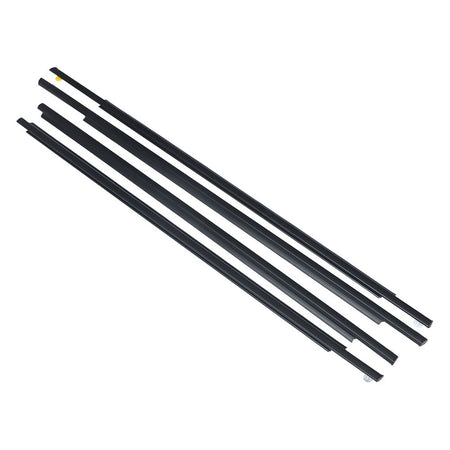 labwork Car Window Moulding Trim Seal Belt Weatherstrip Window Seal Replacement for Toyota Prius 2004-2009 Black 4 Pieces 75720-47010 75710-47010 75740-47010 75730-47010 Lab Work Auto
