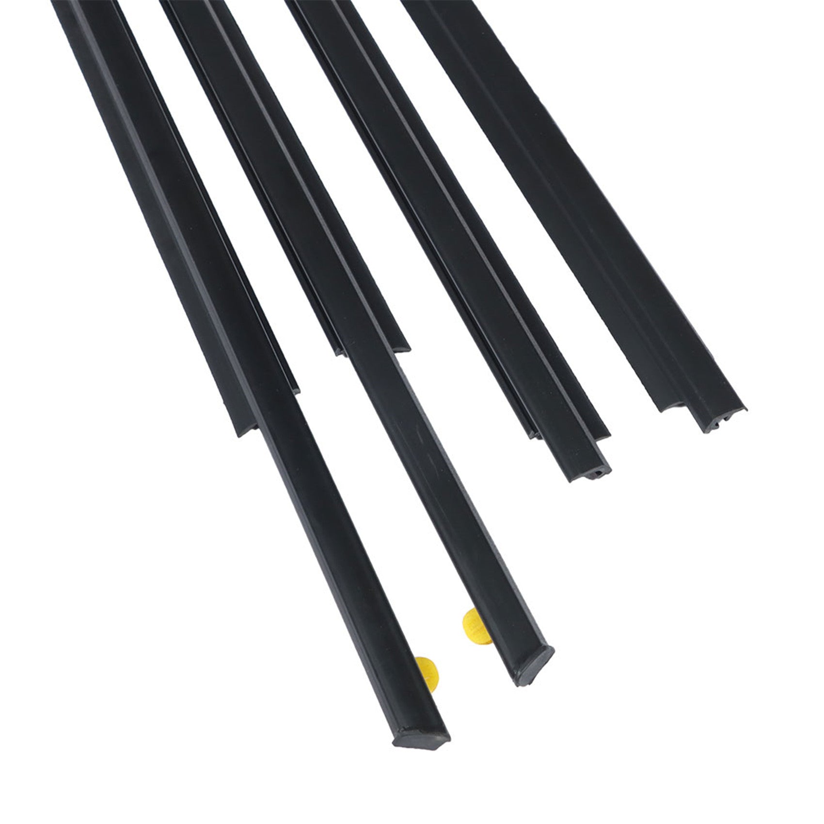 labwork Car Window Moulding Trim Seal Belt Weatherstrip Window Seal Replacement for Toyota Prius 2004-2009 Black 4 Pieces 75720-47010 75710-47010 75740-47010 75730-47010 Lab Work Auto