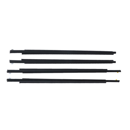 labwork Car Window Moulding Trim Seal Belt Weatherstrip Window Seal Replacement for Toyota Prius 2004-2009 Black 4 Pieces 75720-47010 75710-47010 75740-47010 75730-47010 Lab Work Auto