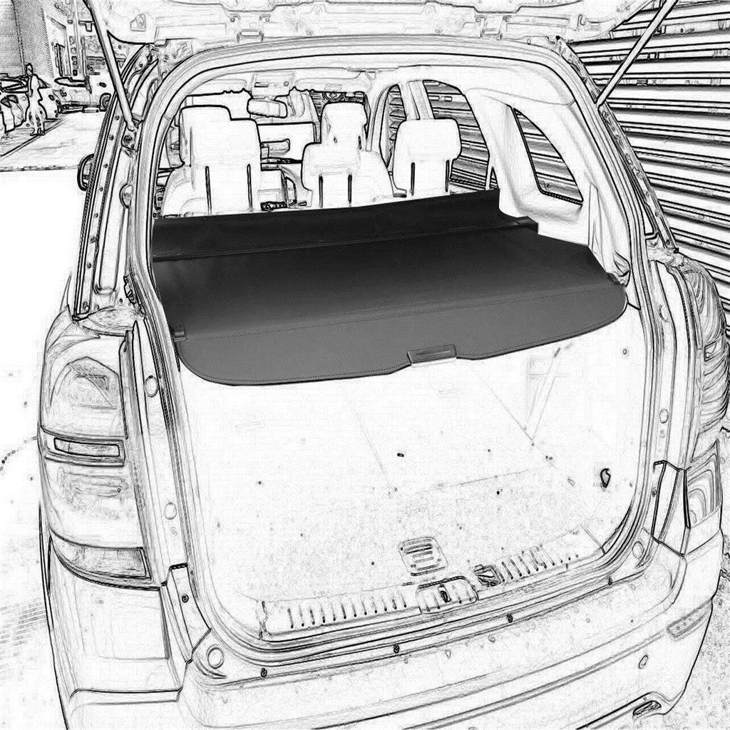 labwork Cargo Cover Security Rear Trunk Shielding For 2010-17 Chevrolet Equinox Lab Work Auto