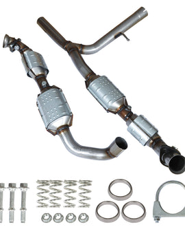 labwork Catalytic Converters Left Right For 2004 2005 2006 Ford F-150 5.4L 4WD