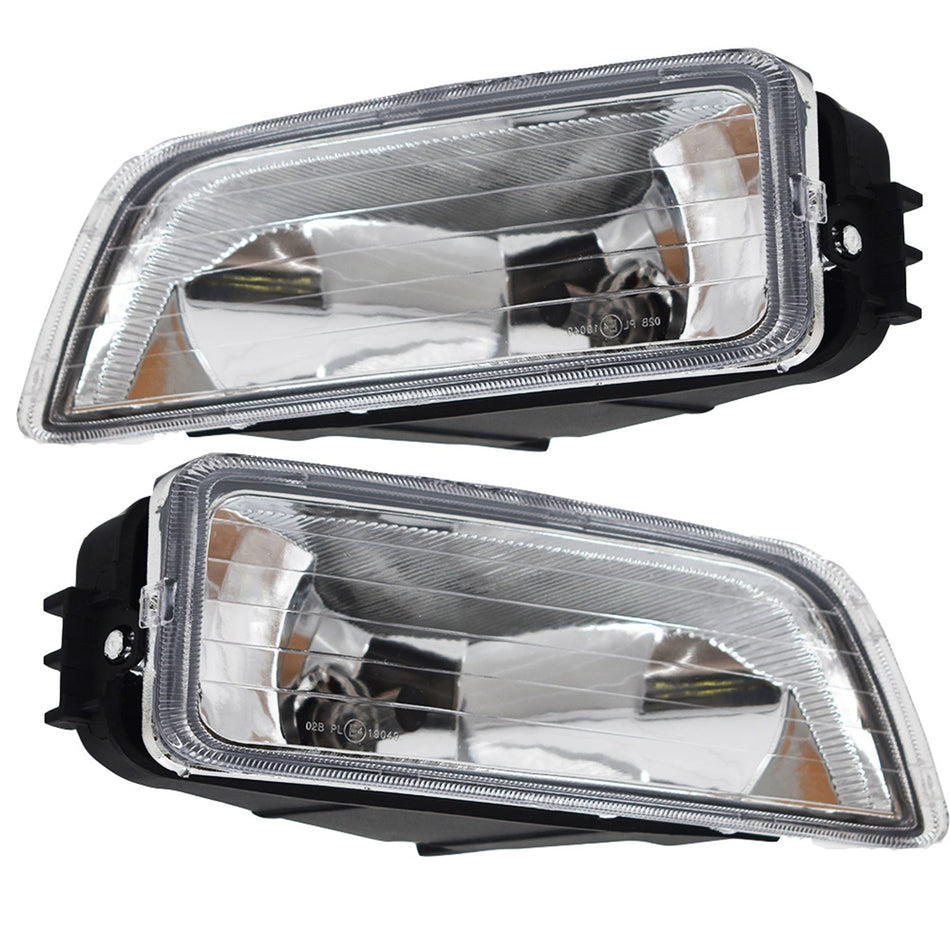 labwork Clear Bumper Driving Fog Lights LH RH Pair Fit for 2003-2007 Honda Accord 4DR Sedan Lab Work Auto