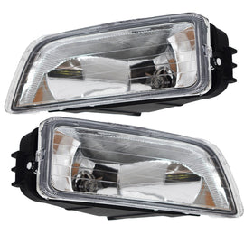 labwork Clear Bumper Driving Fog Lights LH RH Pair Fit for 2003-2007 Honda Accord 4DR Sedan