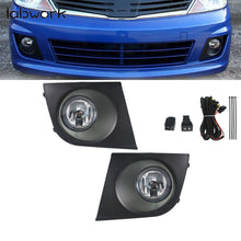 Load image into Gallery viewer, labwork Clear Lens Driving Fog Light Lamps W/bezel+switch for Nissan Versa 07-11 Lab Work Auto