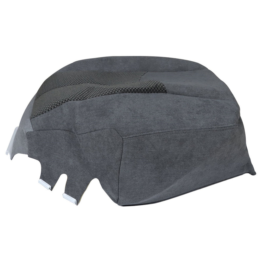 labwork Cloth Seat Cover Driver Bottom Dark Gray For 2003-07 Chevy Silverado LS Lab Work Auto