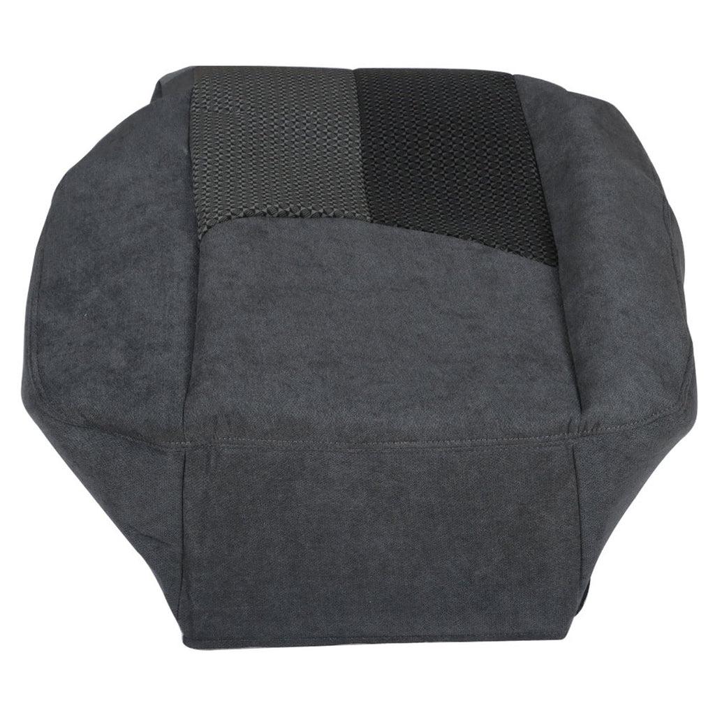 labwork Cloth Seat Cover Driver Bottom Dark Gray For 2003-07 Chevy Silverado LS Lab Work Auto