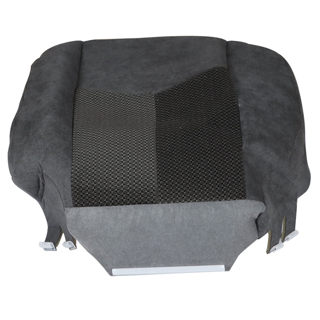 labwork Cloth Seat Cover Driver Bottom Dark Gray For 2003-07 Chevy Silverado LS Lab Work Auto