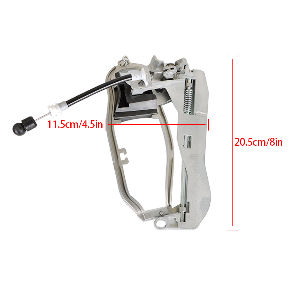 labwork Door Handle Frame Carriers for BMW E53 X5 00-06 Front Left & Right Side Lab Work Auto