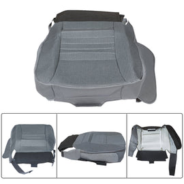 labwork Driver Bottom Cloth Seat Cover For 06-09 Dodge Ram 2500 Regular Cab Gray