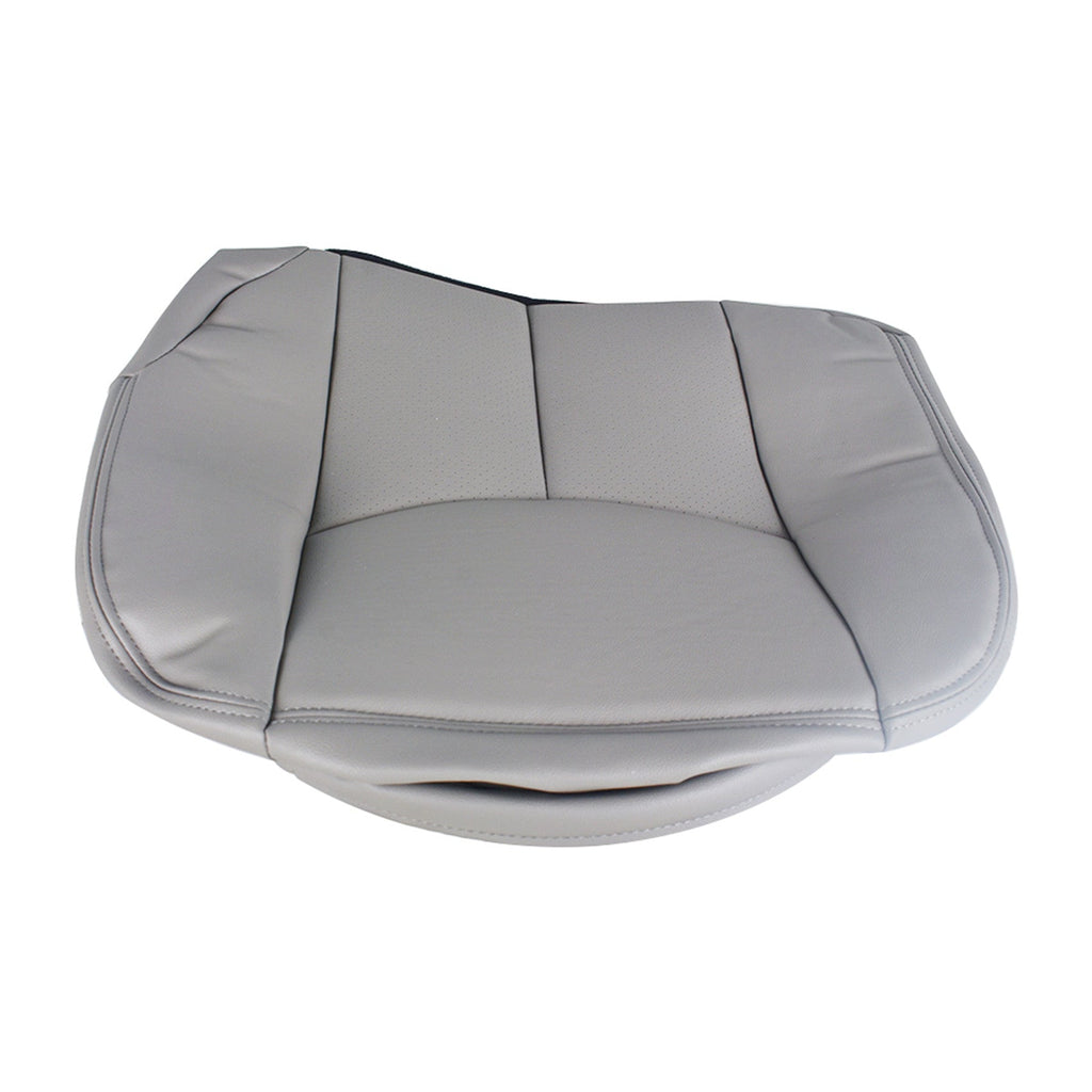 labwork Driver Bottom Seat Cover For 03-06 Chevy Tahoe Suburban Leatherette Gray Lab Work Auto