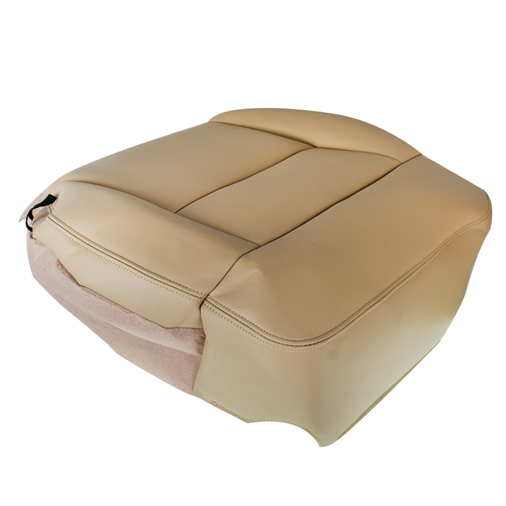 labwork Driver Side Bottom Seat Cover For 2005-2008 Ford F150 Lariat Leatherette Lab Work Auto