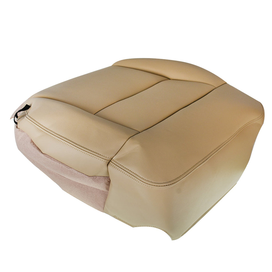 labwork Driver Side Bottom Seat Cover For 2005-2008 Ford F150 Lariat Leatherette Lab Work Auto