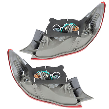 labwork Driver and Passenger Side Rear Tail light Tail Lamp Assembly Replacement for 2009 2010 Toyota Corolla 8155002460 8156002460 TO2800175 TO2801175 Lab Work Auto