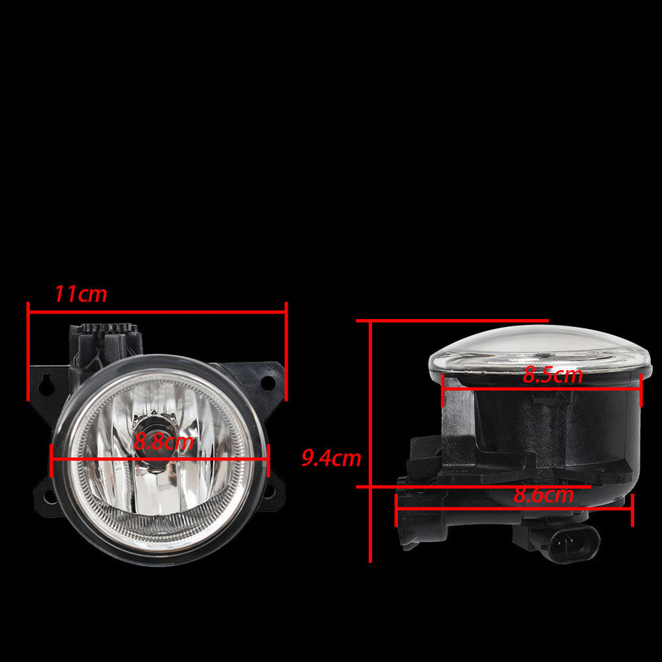 labwork Driving Fog Lights Bumper Lamp Kit For 2016 2017-2020 Honda Civic Lab Work Auto