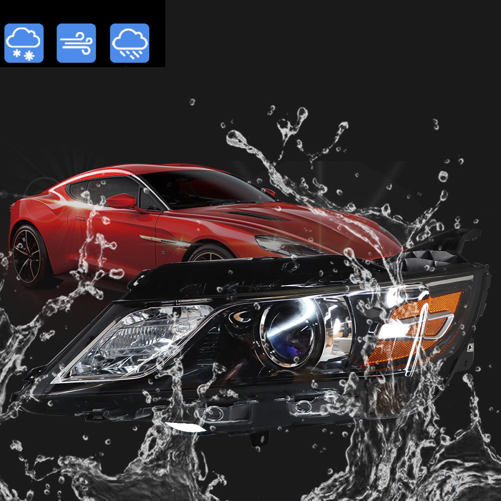 labwork Fit For 2015-20 Chevrolet Impala Headlight Halogen Type Black Left Side Lab Work Auto