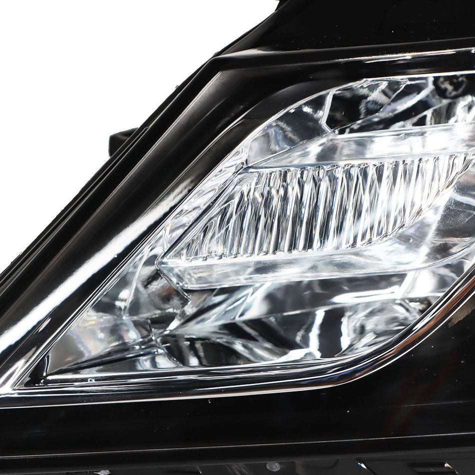 labwork Fit For 2015-20 Chevrolet Impala Headlight Halogen Type Black Left Side Lab Work Auto