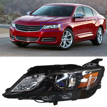 Load image into Gallery viewer, labwork Fit For 2015-20 Chevrolet Impala Headlight Halogen Type Black Left Side Lab Work Auto