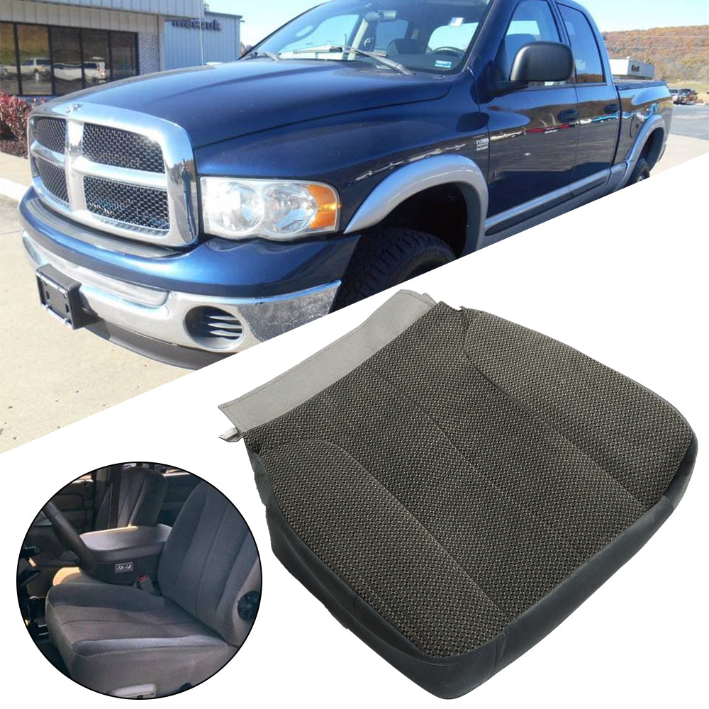 labwork Foam Cushion&Driver Side Bottom Seat Cover For 02-05 Dodge Ram 1500 2500 Lab Work Auto